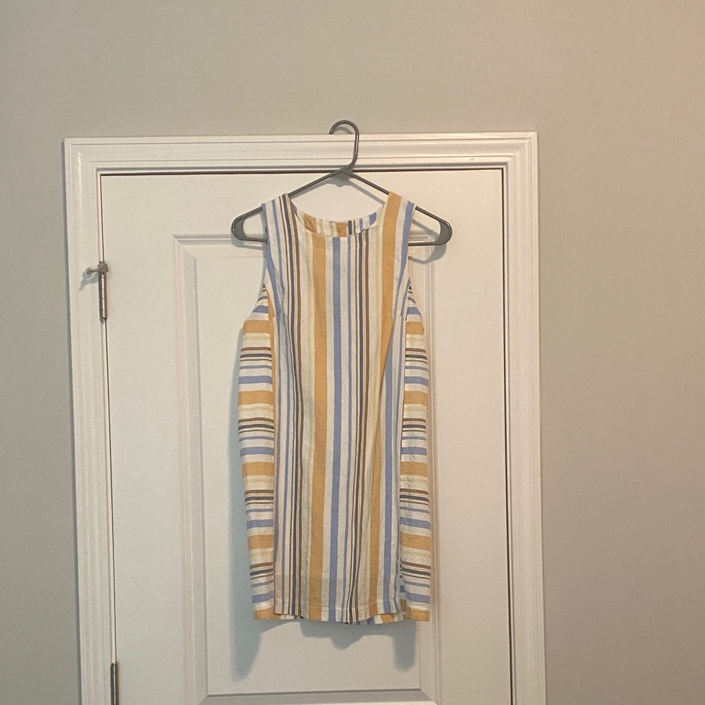 Striped Sleeveless dress